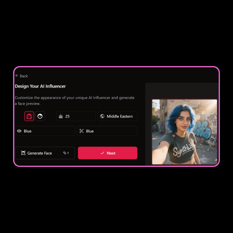 Clone your favorite celebrity clothing and styling into your AI Influencer