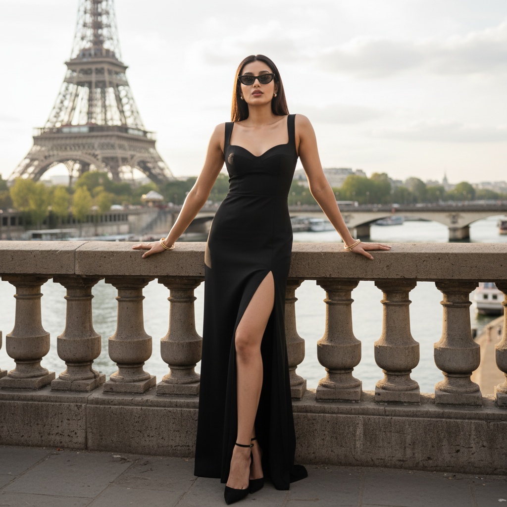 AI Sahher in fashion shoot